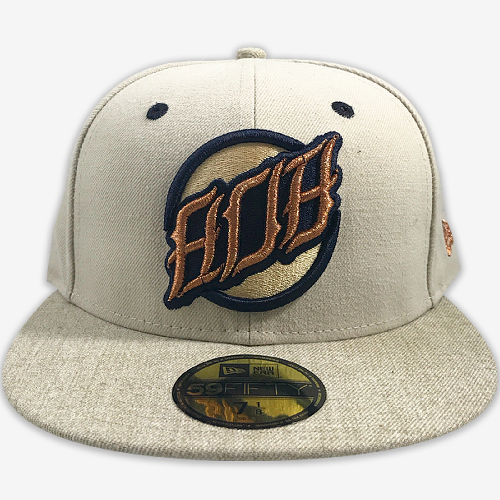 808 AOF Cream New Era Fitted