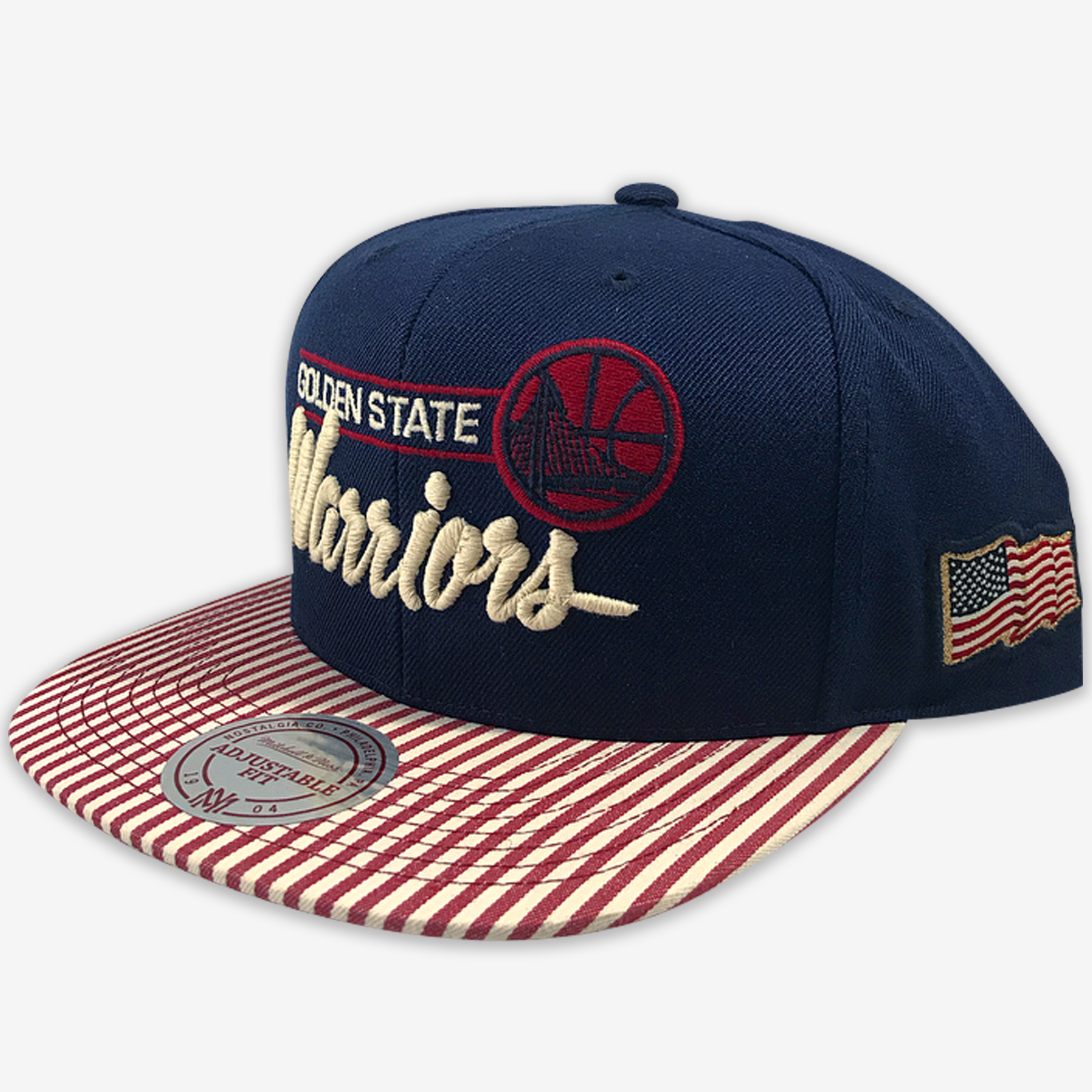 Golden State Warriors 4th of July Mitchell & Ness Snapback