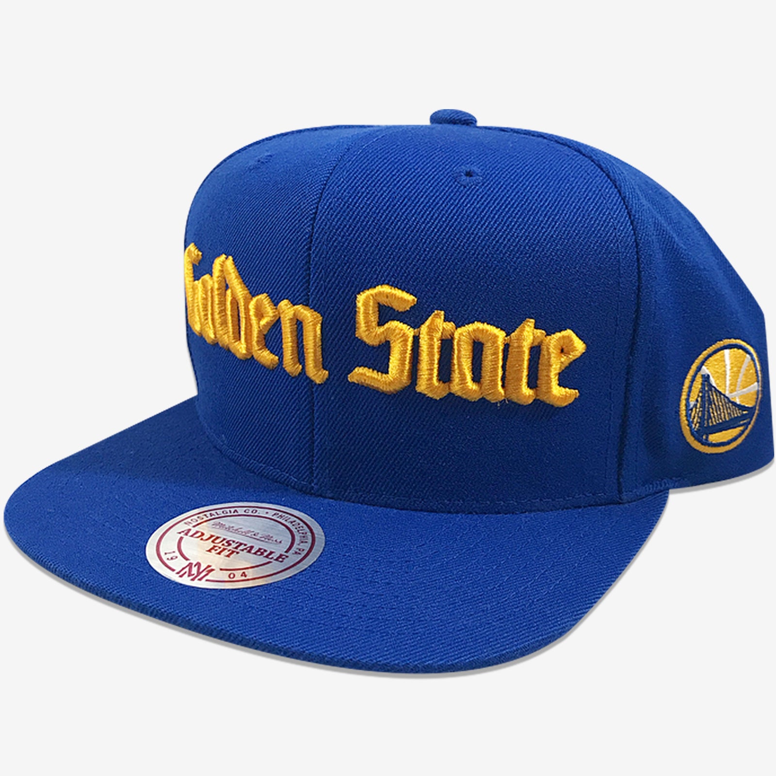 Golden State Warriors City Names Mitchell & Ness Snapback